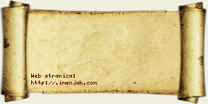 Zorana Pejaković vizit kartica